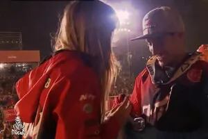 Pura emoción: el campeón argentino del Dakar le propuso casamiento a su novia