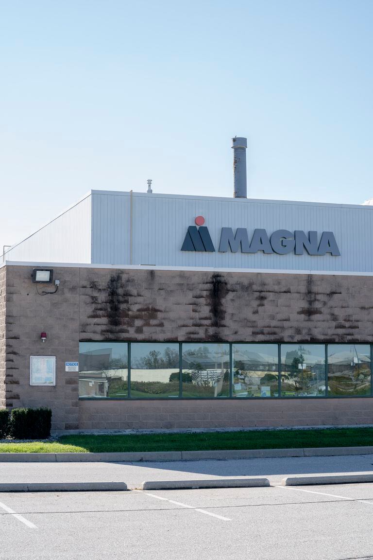Magna International, fabricante de asientos para la cercana fábrica de Chrysler, en Tecumseh, Canadá