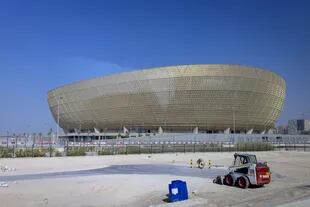 El estadio Lusail con aire acondicionado y capacidad para 80,000 asientos, una de las joyas de Qatar 2022