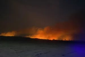 Tras el corte de luz se registró un masivo incendio en Pilar