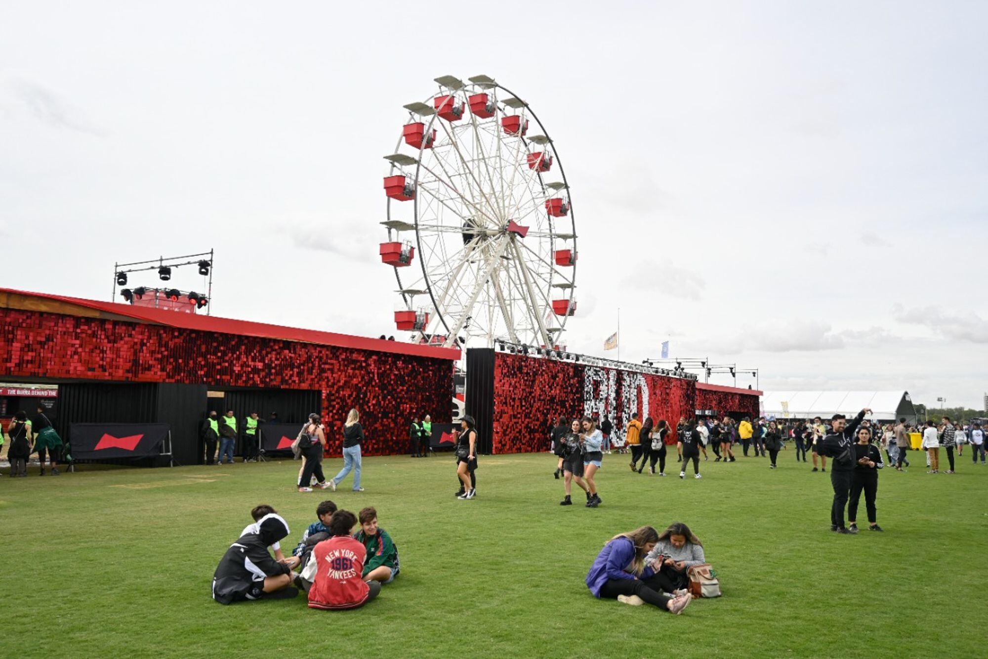 El día 1 del Festival Lollapalooza​ en el hipódromo de San Isidro en 2022