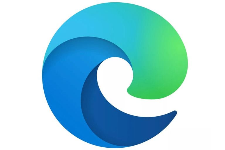El nuevo logo de Edge, el navegador de Microsoft basado en Chromium