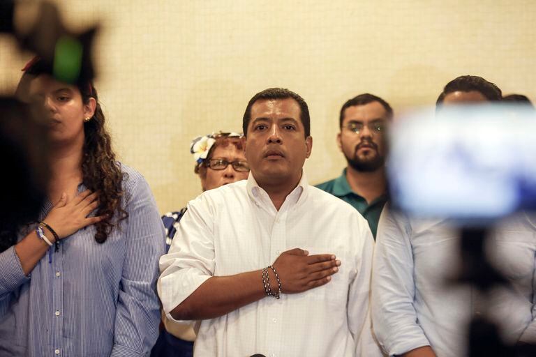 El activista de la oposición nicaragüense Félix Maradiaga estuvo en la primera línea de combate durante la rebelión popular de 2018