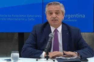 Alberto Fernández en la cumbre de presidentes del Mercosur