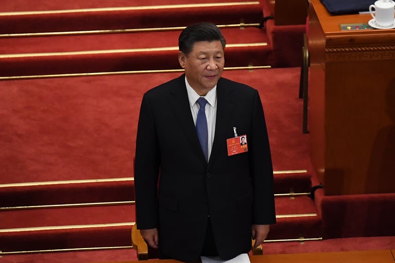El presidente de China Xi Jinping