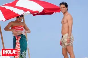 Diego Boneta disfruta del sol y la playa junto a su novia, la modelo Renata Notni
