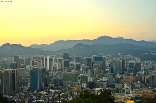 La capital surcoreana vista desde el monte &quot;Namsan&quot;