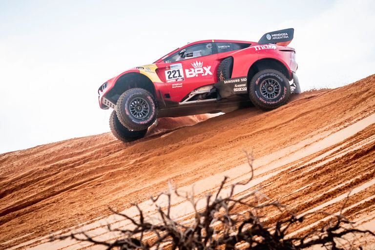 Un argentino, la estrella del día en el Rally Dakar