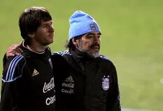 El significativo posteo de Leo Messi para homenajear a Maradona