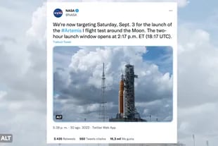 La NASA anuncia cuándo se lanzará Artemis 1