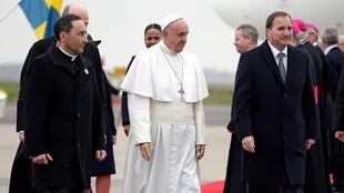 El Papa viajó a Suecia para homenajear los 500 años de la Reforma protestante