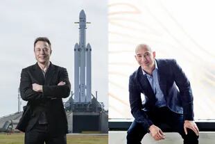 Elon Musk y Jeff Bezos encabezan la lista de los multimillonarios tecnológicos que más perdieron