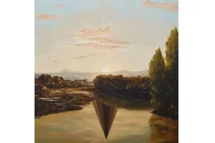 El reflejo del amanecer, pintura de Max Gómez Canle (2013)