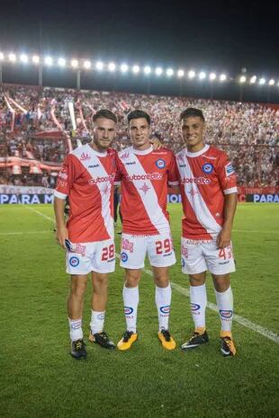 Alexis, Francis y Kevin en Argentinos Juniors