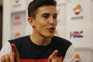 Marc Márquez, el campeón del mundo llegó al país para participar del circuito de Río Hondo por quinta vez