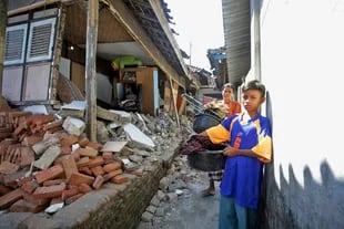 Varios pueblos y aldeas enteras quedaron reducidos a escombros