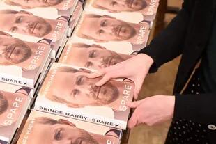 El libro de Harry en una librería de Londres