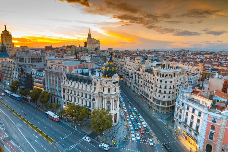Madrid es uno de los destinos del exterior predilectos de los argentinos