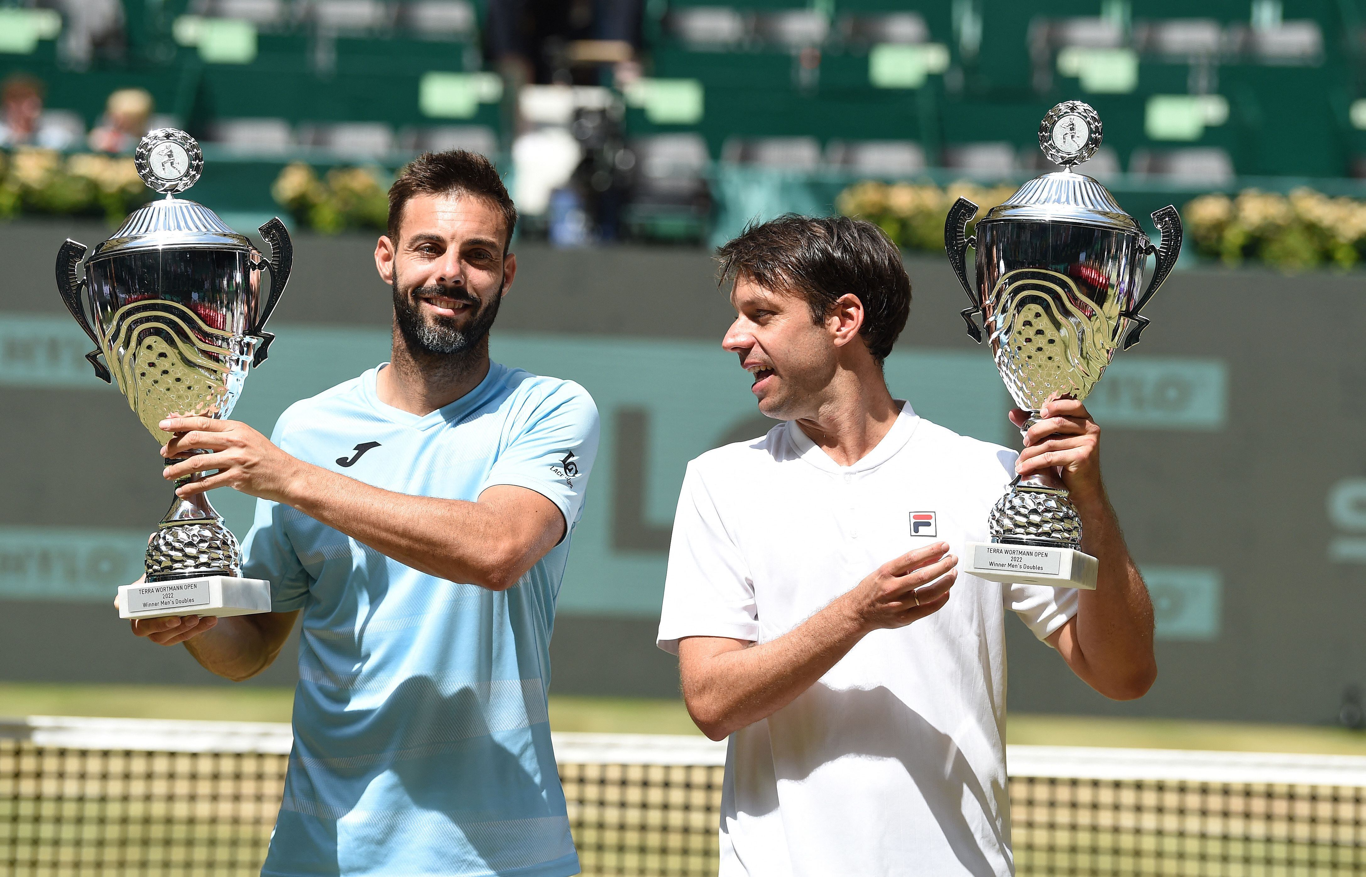 Horacio Zeballos y Marcel Granollers, campeones de dobles sobre el césped del ATP de Halle, un gran impulso con miras a Wimbledon