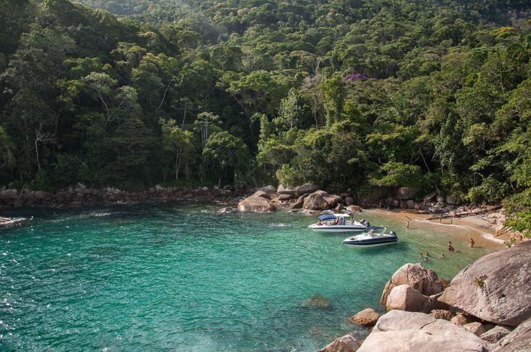 Las aguas transparentes de Ilha Grande, en el estado de Rio de Janeiro