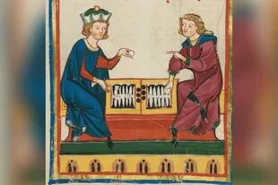 En el Medioevo se divertían con juegos de habilidad (como el backgammon) o de azar
