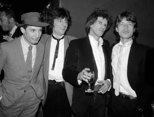 Los "otros" Fab Four: Charlie Watts, Ron Wood, Keith Richards y Mick Jagger 
