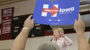 Hillary Clinton, como todos los precandidatos, centró sus energías en Iowa las últimas semanas