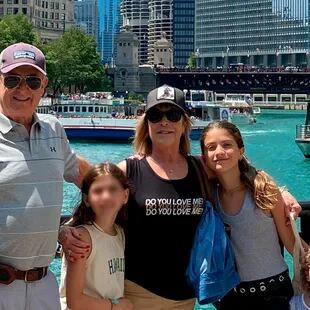 Silvia, la mamá de Gastón Dalmau, compartió algunos fotos de las vacaciones en familia en Chicago