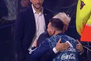 Cómo fue el saludo de Lionel Messi con José Pekerman en la previa de la Argentina vs. Venezuela