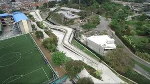 Así lucen hoy los campos de deportes en Medellín