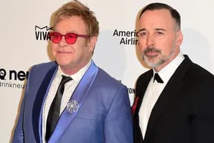 Elton John y su esposo, David Furnish