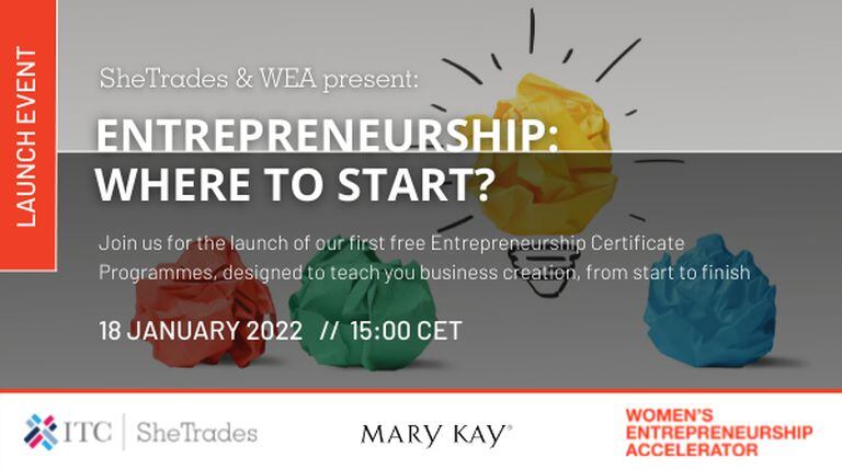 An official launch event will be held on January 18, 2022, at 15:00 CET in collaboration with Mary Kay. It will convene women entrepreneurs and women-owned businesses from the ITC SheTrades network around the world. (Photo: Mary Kay Inc.)