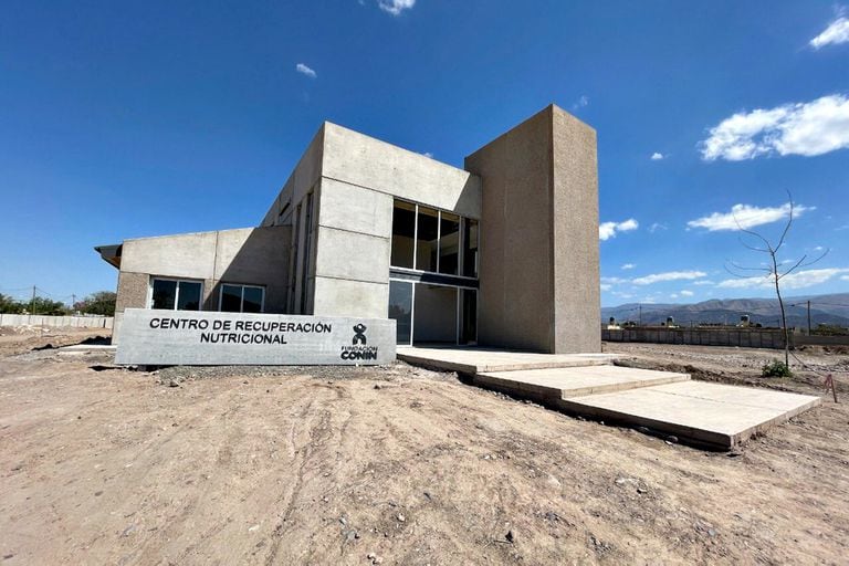 El Centro de Recuperación Nutricional de la Fundación Conin que se construye en Mendoza