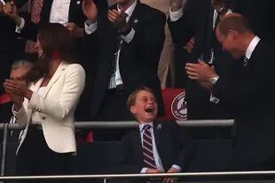 La euforia de Jorge durante un partido de la Eurocopa