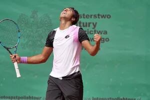 El hijo de Jorge Burruchaga ganó su primer torneo profesional en el tenis