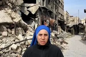 La monja argentina que fue a Siria buscando paz y encontró guerra: “Vivíamos esquivando francotiradores”
