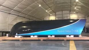 El Hyperloop con el que se harán las primeras pruebas