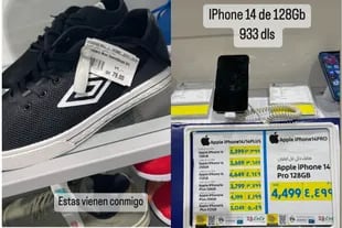 In his stories, he uploaded pictures of the prices of various items (Photo: Instagram capture @diegobrancatelli)