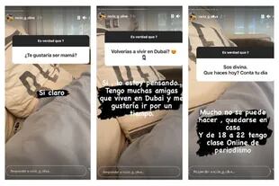 Rocío Oliva mostró sus deseos e intimidad a través de su cuenta de Instagram