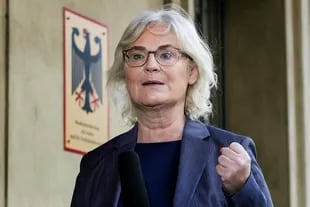 La ministra Christine Lambrecht