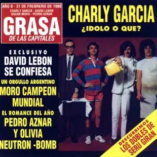 Tapa original del disco La Grasa de las capitales, de Serú Girán