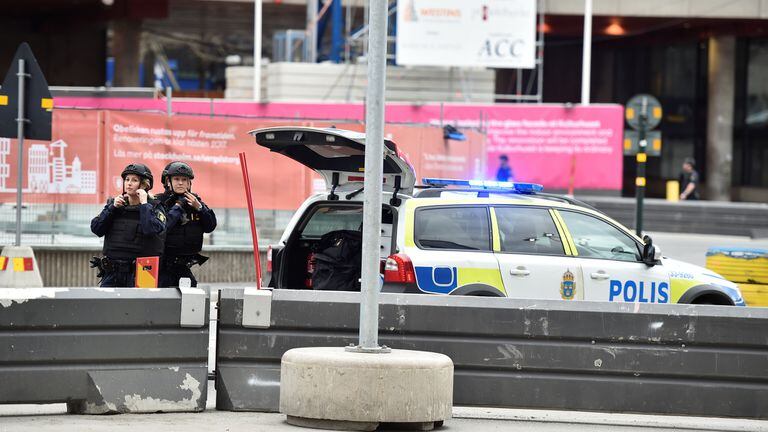 Detienen a un sospechoso tras ataque en Estocolmo que dejó 4 muertos