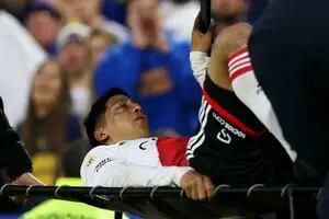 Aliendro y el golpe que nadie vio: qué pasó con el futbolista de River, que terminó en el hospital con una fractura en el rostro