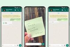 WhatsApp permite mandar fotos y videos que se borran después de verse