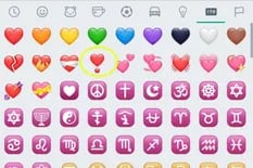 Qué significa el emoji del corazón con un punto abajo