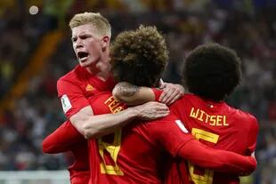 Bélgica pasó a cuartos de final