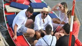 Ezequiel Lavezzi disfrutó Punta del Este con amigos