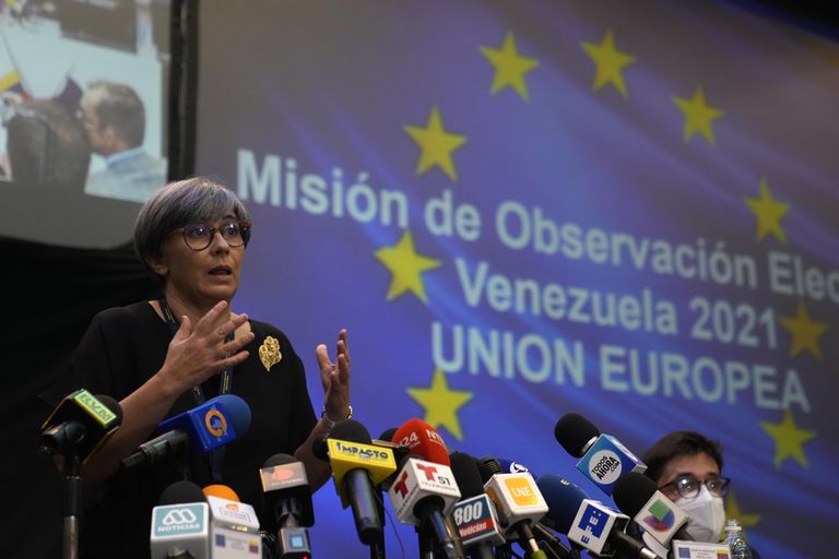 Isabel Santos, miembro del Parlamento Europeo y Observadora Jefe de la Misión de Observación Electoral de la UE de 2021 en Venezuela