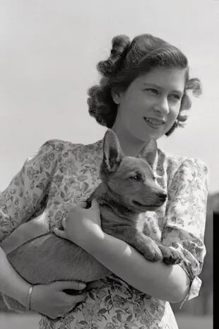3. Durante sus 96 años tuvo más de treinta perros corgis, todos descendientes de Susan, la perra que le regalaron cuando cumplió 18 años.