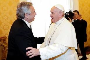 El Presidente se reunió durante 44 minutos con el Papa